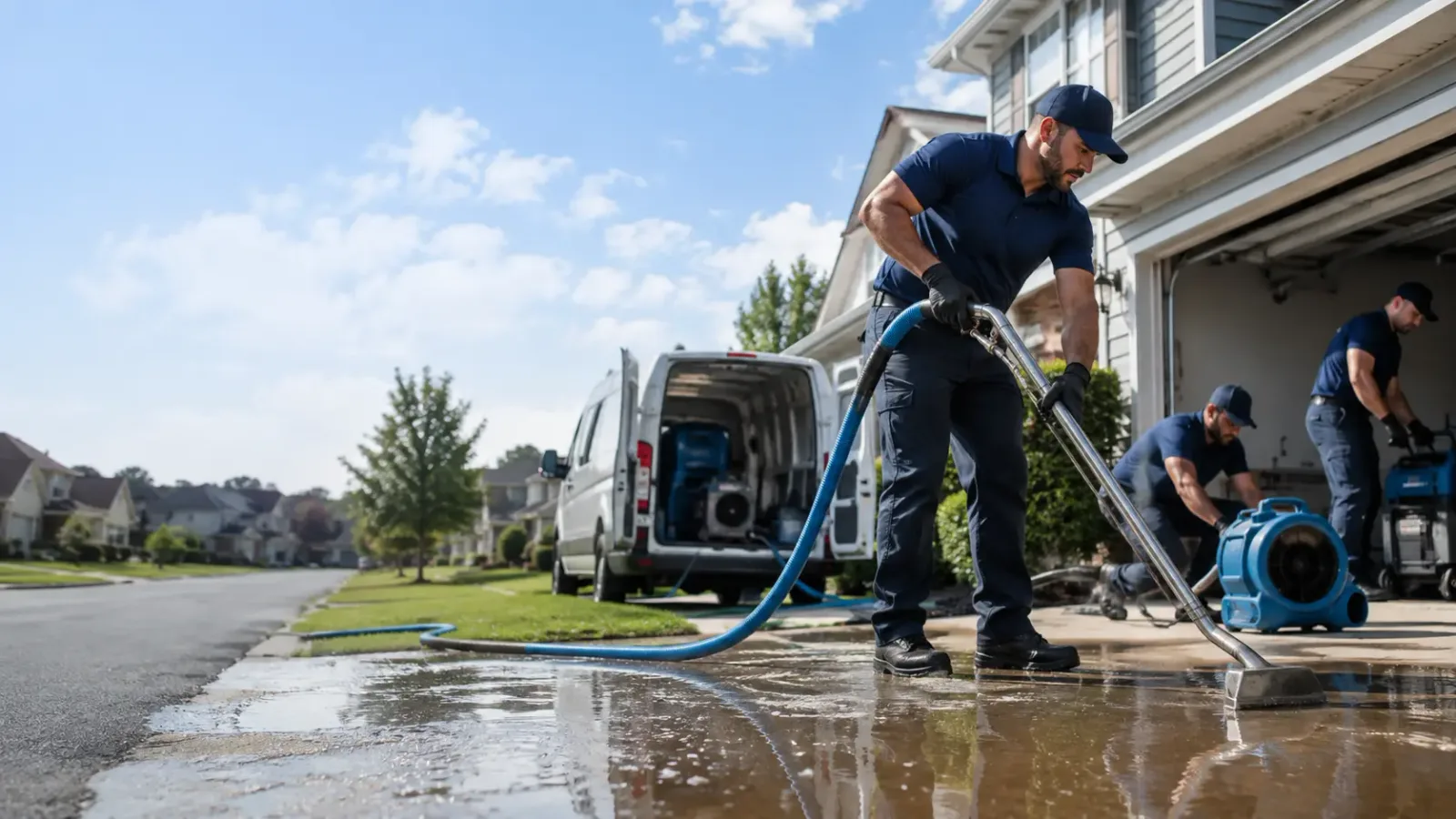 Flood Damage Restoration in Happy, TX